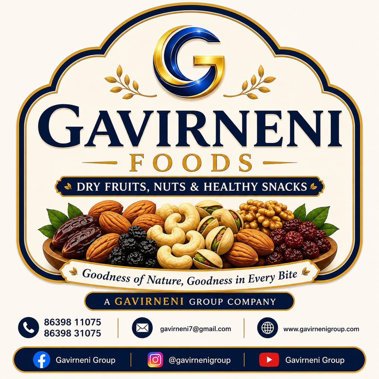 Gavirneni Foods — Dry Fruits, Nuts & Healthy Snacks